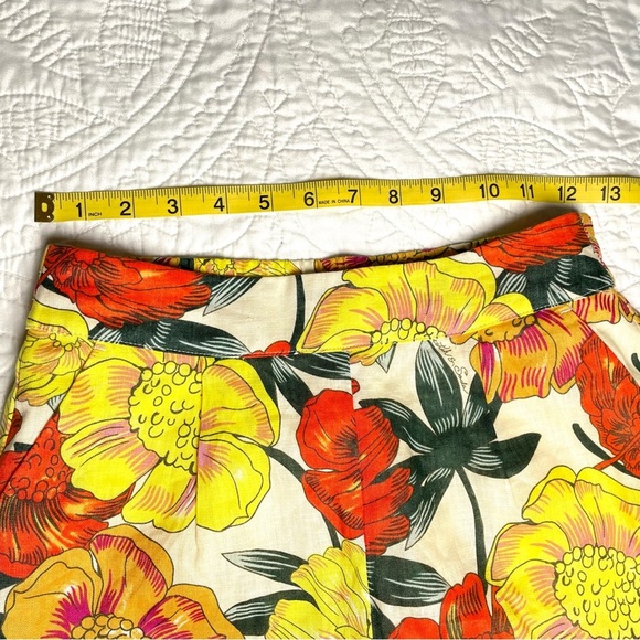 Scotch & Soda Girls R’Belle Linen High Rise Ruffle Shorts Size 10 Like New - Picture 10 of 14